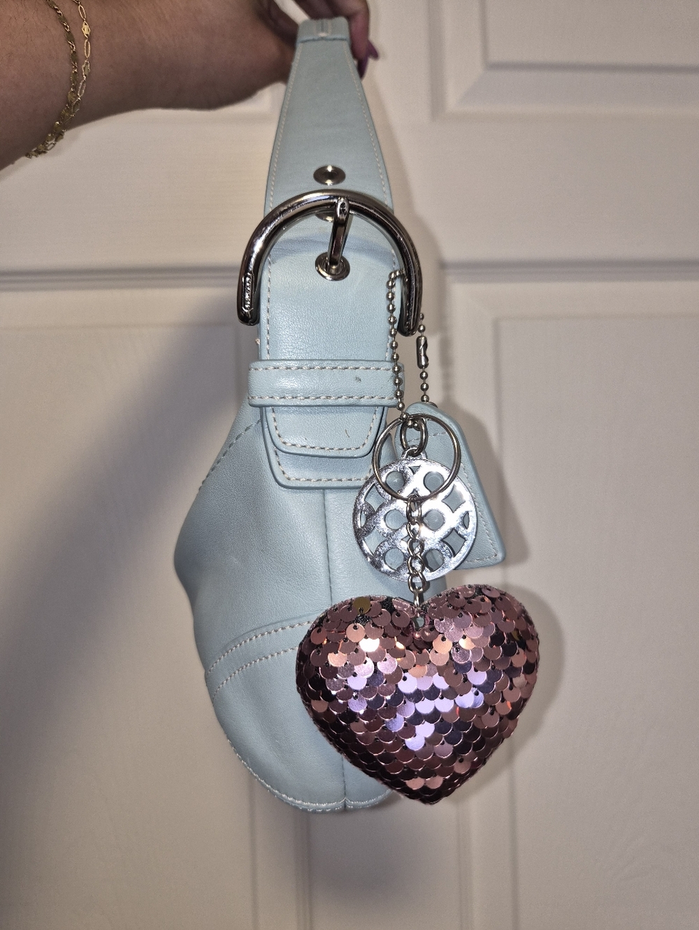 Vintage 2004 Coach Soho Mini Hobo Shoulder Bag 9541 - Picture 3 of 12